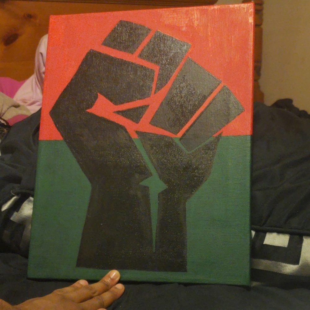 5 by 7 authentic canvas painting